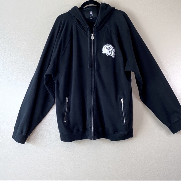 San Francisco 49ers NFL Full Zipper Hooded Jacket - Picture 12 of 12